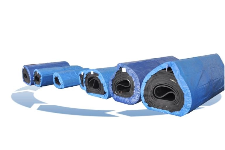 ما هي أنواع المطاط المستخدمة في سيور النقل