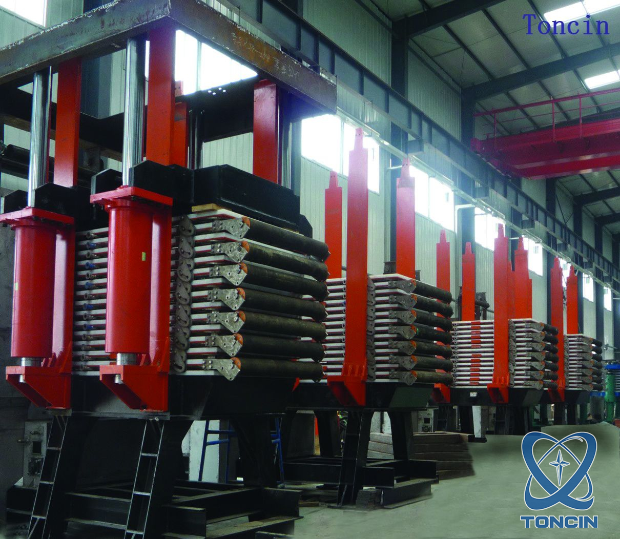 Toncin HVPF Vertical Automatic Filter Press for Lithium Battery Industry