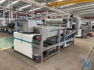 ماكينة تصفية حزام نزح المياه المتقدمة للاستخدام الصناعي