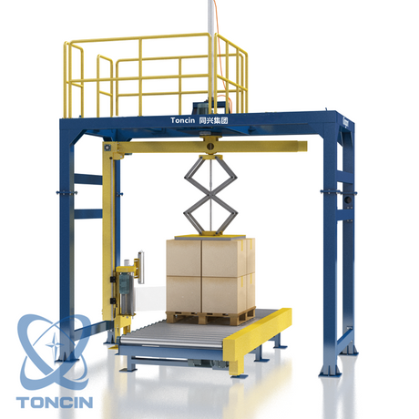 آلات التغليف الدوارة للمنصات آلة التغليف الدوارة